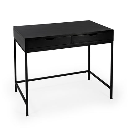 Butler Specialty Company - Belka Desk with Drawers, Black - 5466295