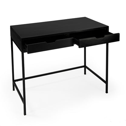 Butler Specialty Company - Belka Desk with Drawers, Black - 5466295