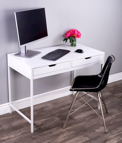 Butler Specialty Company - Belka Desk with Drawers, White - 5466304 view 1