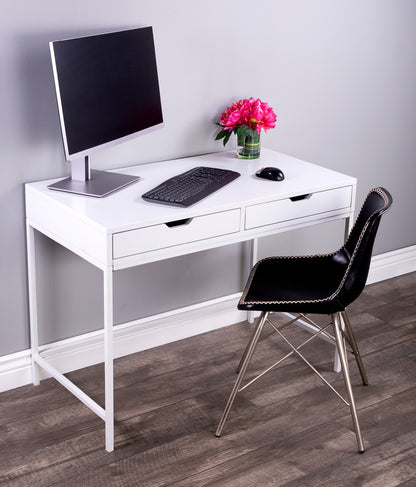 Butler Specialty Company - Belka Desk with Drawers, White - 5466304