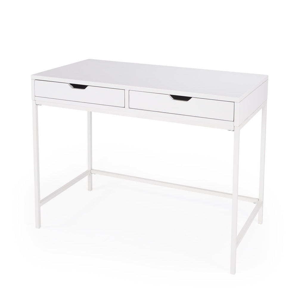 Butler Specialty Company - Belka Desk with Drawers, White - 5466304