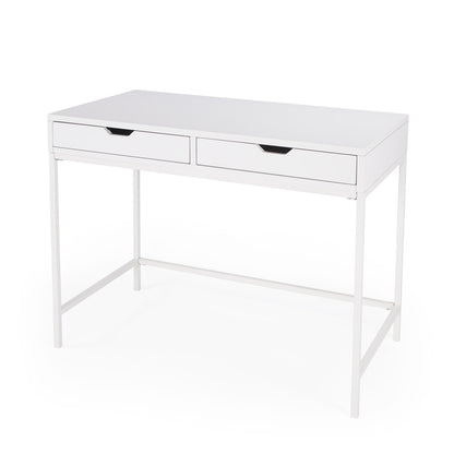 Butler Specialty Company - Belka Desk with Drawers, White - 5466304