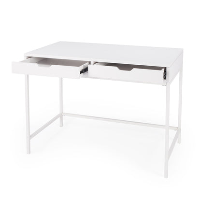 Butler Specialty Company - Belka Desk with Drawers, White - 5466304