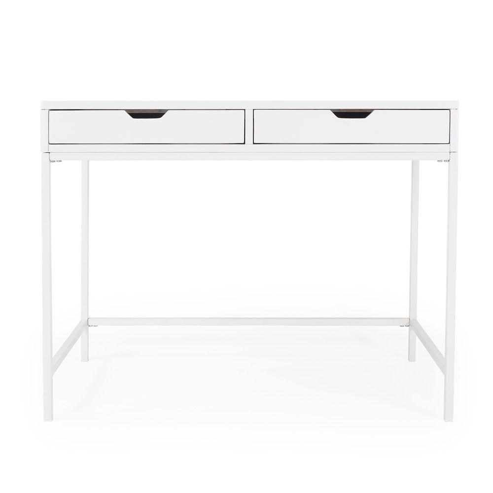 Butler Specialty Company - Belka Desk with Drawers, White - 5466304