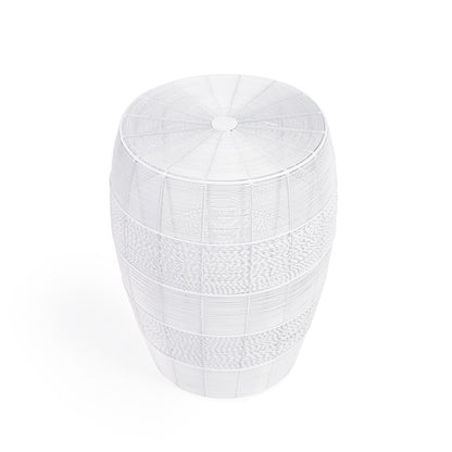 Butler Specialty Company - Bellarose Metal Side Table, White - 5512288_CLOSEOUT