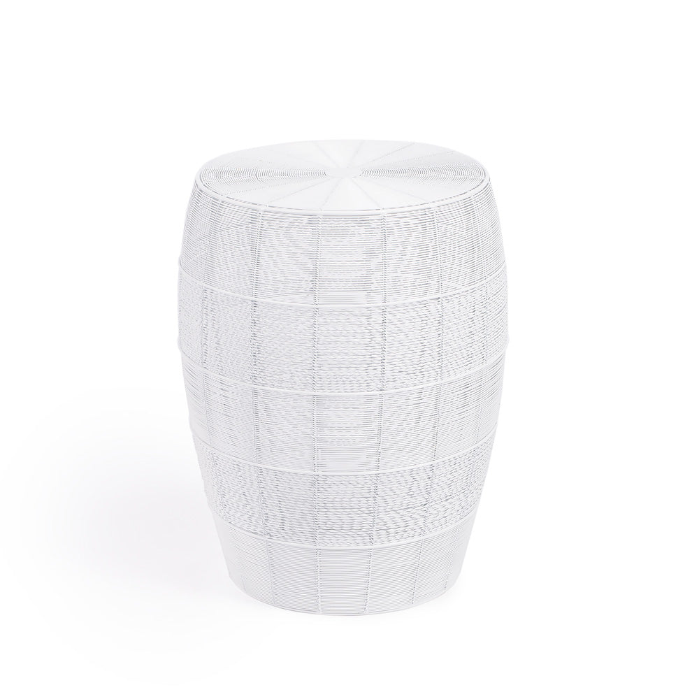Butler Specialty Company - Bellarose Metal Side Table, White - 5512288_CLOSEOUT