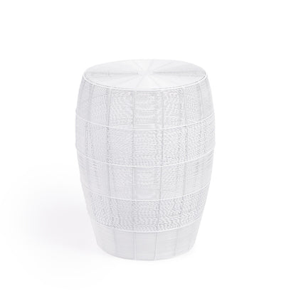 Butler Specialty Company - Bellarose Metal Side Table, White - 5512288_CLOSEOUT