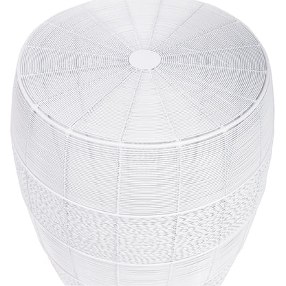 Butler Specialty Company - Bellarose Metal Side Table, White - 5512288_CLOSEOUT