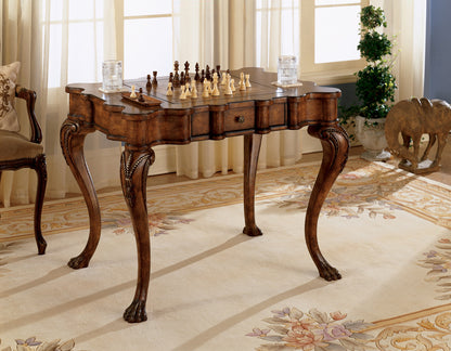 Butler Specialty Company - Heritage - Bianchi 39 in. W Traditional Rectangular Wood Game Table, Medium Brown - 464070