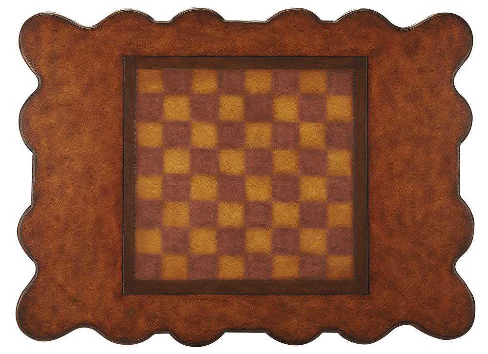 Butler Specialty Company - Heritage - Bianchi 39 in. W Traditional Rectangular Wood Game Table, Medium Brown - 464070