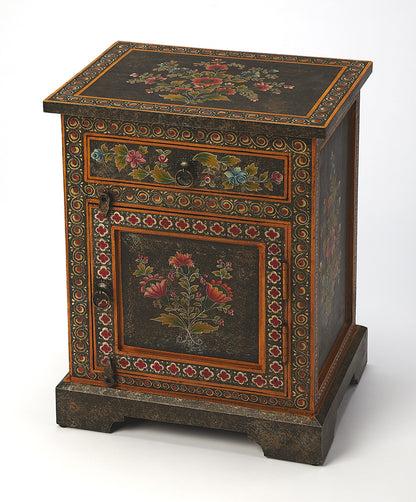 Butler Specialty Company - Artifacts - Bihar Hand Painted Chest, Multi-Color - 5365290