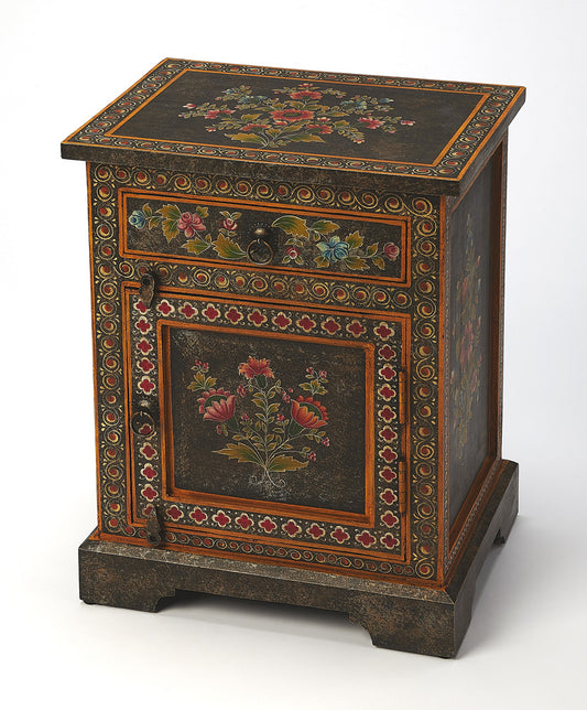 Butler Specialty Company - Artifacts - Bihar Hand Painted Chest, Multi-Color - 5365290
