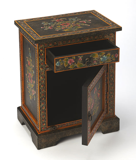 Butler Specialty Company - Artifacts - Bihar Hand Painted Chest, Multi-Color - 5365290
