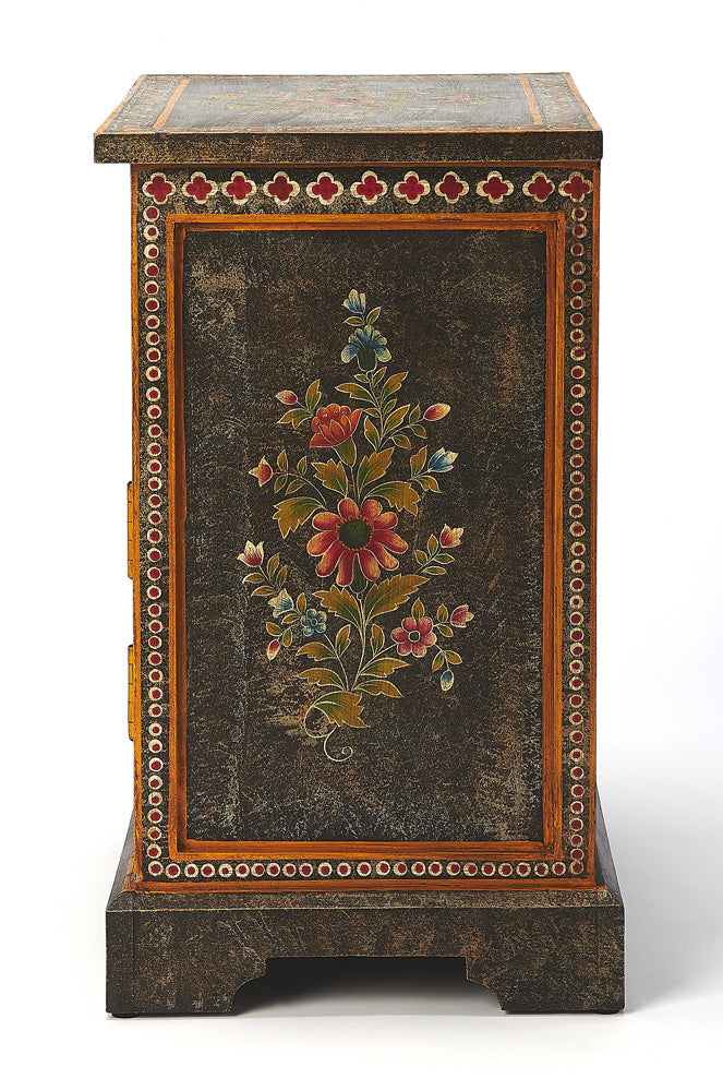 Butler Specialty Company - Artifacts - Bihar Hand Painted Chest, Multi-Color - 5365290