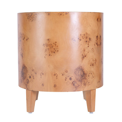 Butler Specialty Company - Billie 22 in. W Round Burl End Table, Brown - 5789442