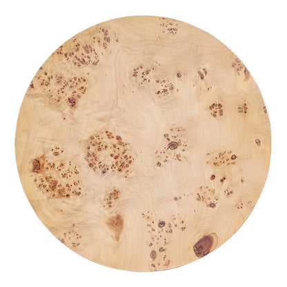 Butler Specialty Company - Billie 22 in. W Round Burl End Table, Light Brown - 5789443