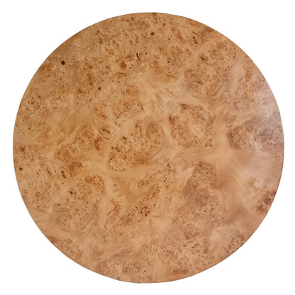 Butler Specialty Company - Billie 46 in. W Round Burl Coffee Table, Brown - 5790442
