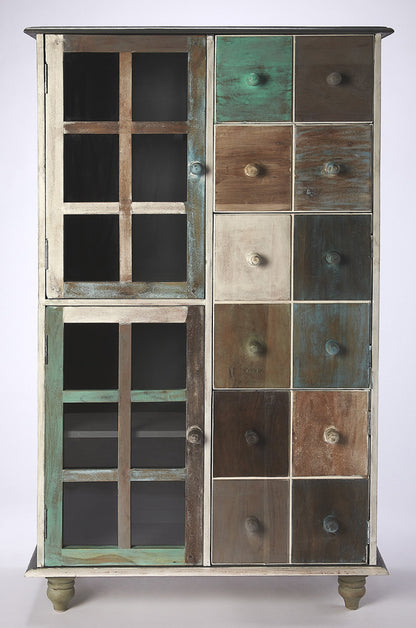Butler Specialty Company - Artifacts - Boise 31.5 in. W Rectangular Painted Wood 2 Drawer 3 Door Accent Chest, Assorted - 1781290