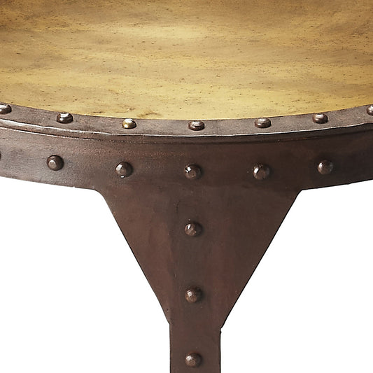 Butler Specialty Company - Bonham 24 in. W Round Iron Side Table, Bronze - 3301025