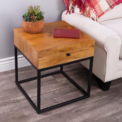 Butler Specialty Company - Brixton Iron & Wood End Table, Multi-Color - 3898330 view 6