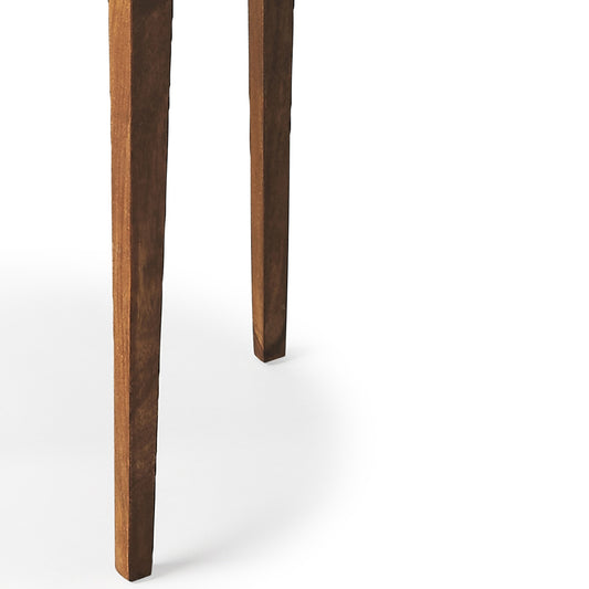 Butler Specialty Company - Cagney 14 in. W Round Solid Wood Side Table, Light Brown - 3136140