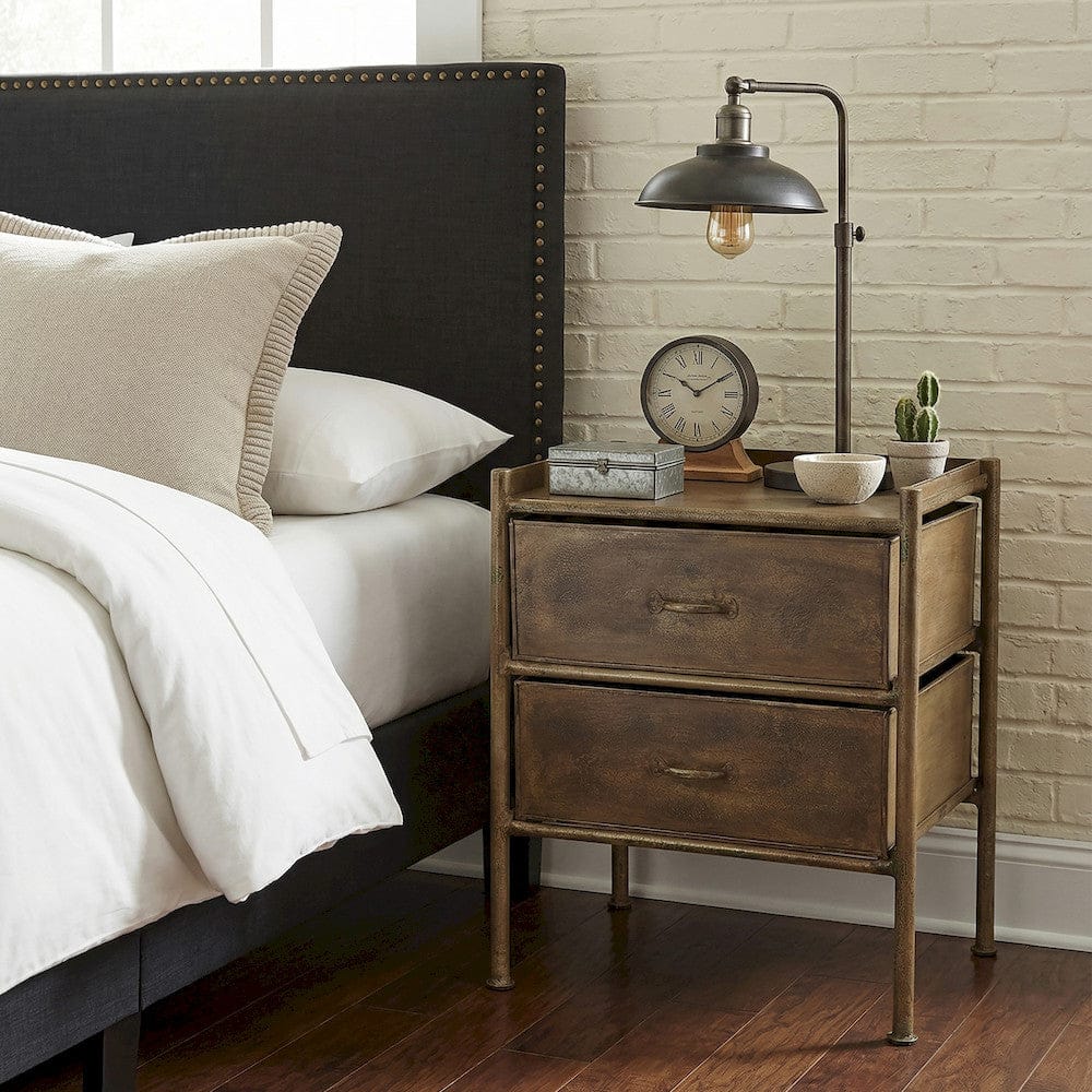 Butler Specialty Company - Cameron Industrial Chic Side Table, Bronze - 5319330 view 6