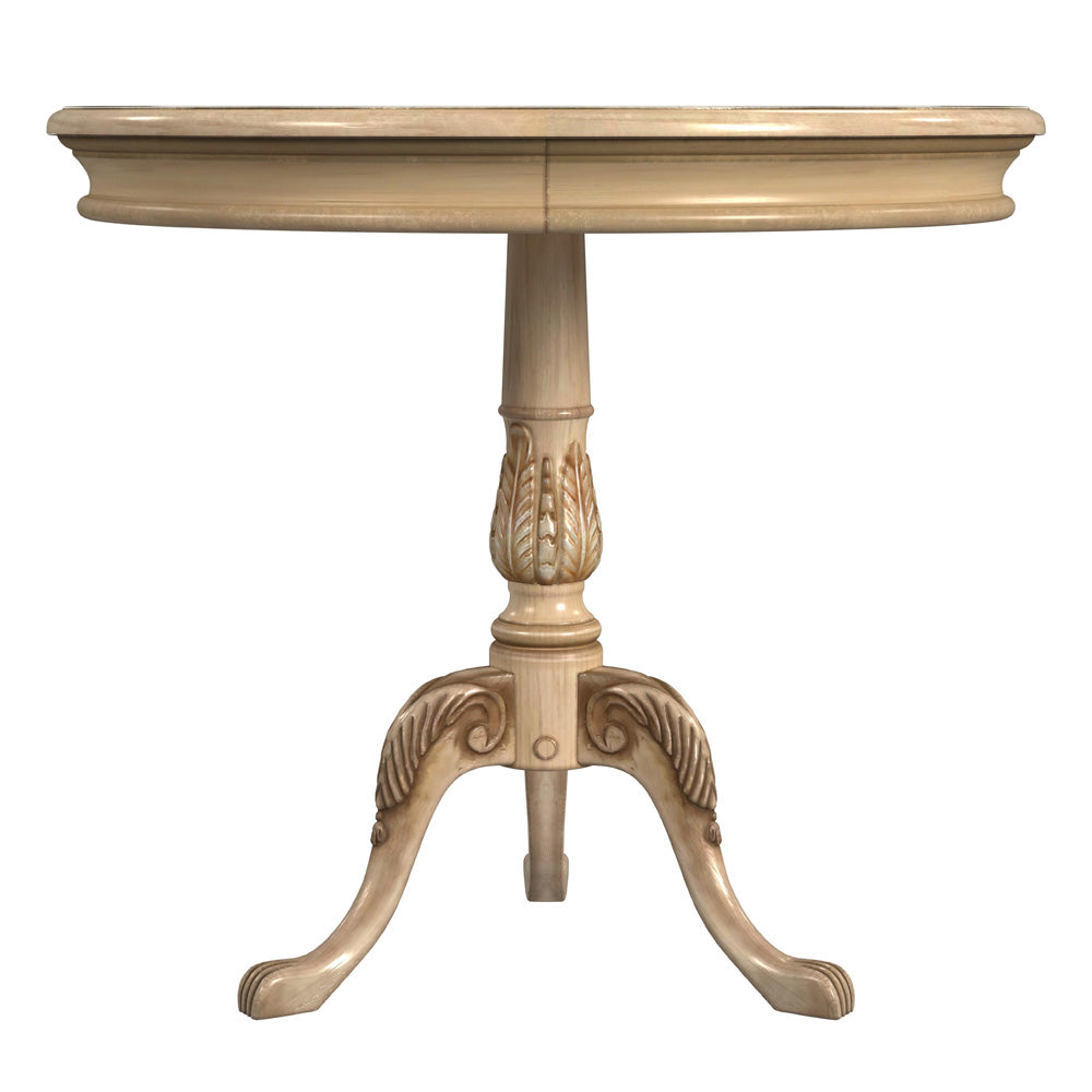 Butler Specialty Company - Heritage - Carissa 30 in. W Round Wood Pedestal Foyer Table, Beige - 533424