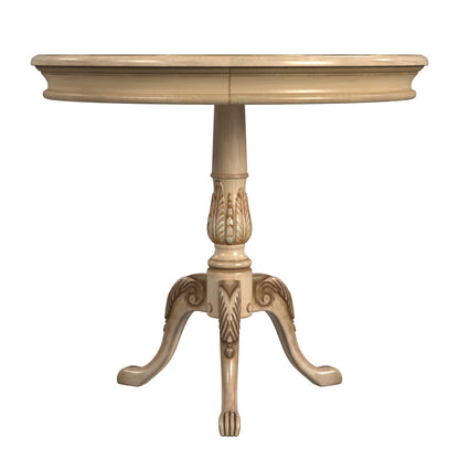 Butler Specialty Company - Heritage - Carissa 30 in. W Round Wood Pedestal Foyer Table, Beige - 533424