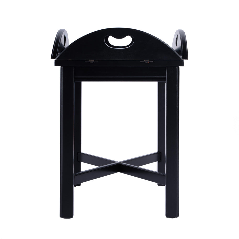 Butler Specialty Company - Carlisle 30 in. W Oval Wood Butler Table, Black - 2427111