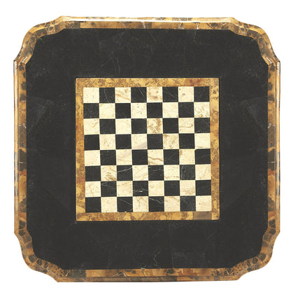 Butler Specialty Company - Heritage - Carlyle 30 in. W Square Fossil Stone Square Game Table, Multi-Color - 506070