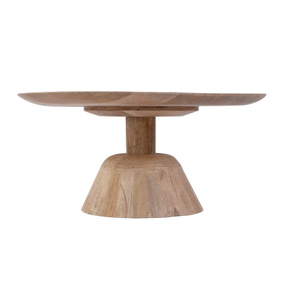 Butler Specialty Company - Carmine 30 in. W Round Wood Petite Pedestal Base Coffee Table, Natural - 5903312 View 2