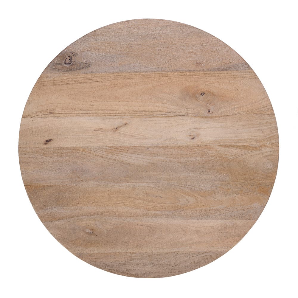 Butler Specialty Company - Carmine 30 in. W Round Wood Petite Pedestal Base Coffee Table, Natural - 5903312 View 3