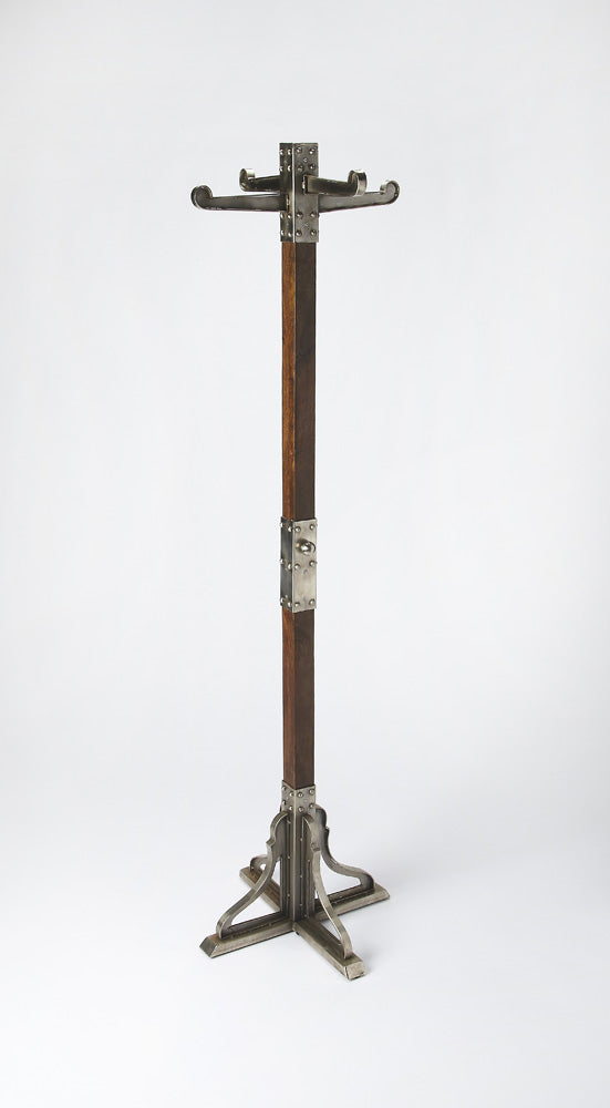 Butler Specialty Company - Carston 70.5 in. H Industrial Chic Coat Rack, Multi-Color - 3567330