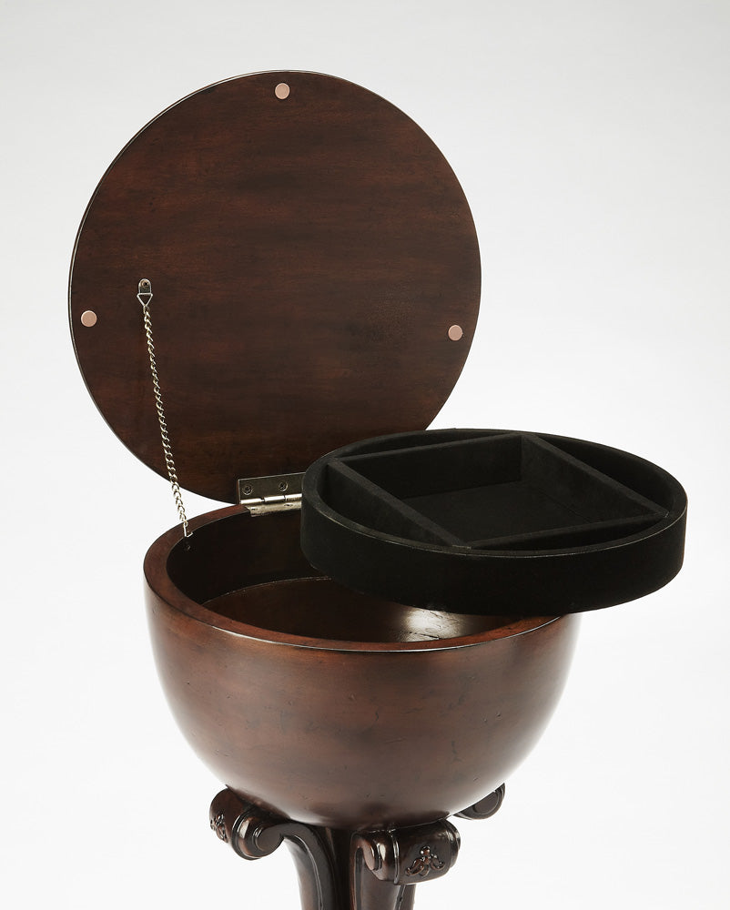 Butler Specialty Company - Smithsonian - Castle Heirloom 14 in. W Jewelry Case, Dark Brown - 9403347_CLOSEOUT