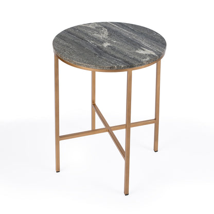 Butler Specialty Company - Caty Marble End Table, Multi - 5629025_CLOSEOUT