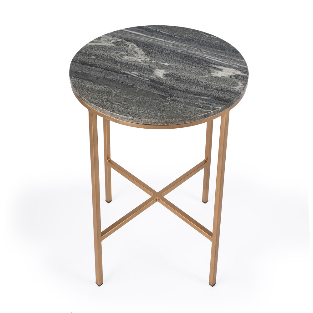 Butler Specialty Company - Caty Marble End Table, Multi - 5629025_CLOSEOUT