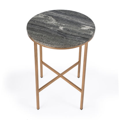 Butler Specialty Company - Caty Marble End Table, Multi - 5629025_CLOSEOUT