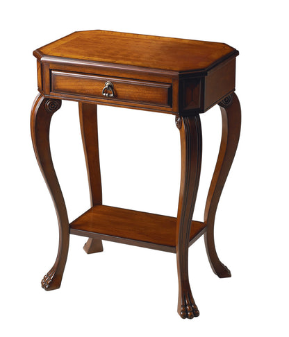 Butler Specialty Company - Channing One Drawer Console Table, Medium Brown - 5021101