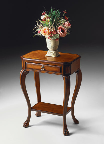 Butler Specialty Company - Channing One Drawer Console Table, Medium Brown - 5021101