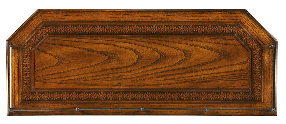 Butler Specialty Company - Charleston 30 in. W Rectangular Wood 1 Drawer Console Table, Medium Brown - 883040