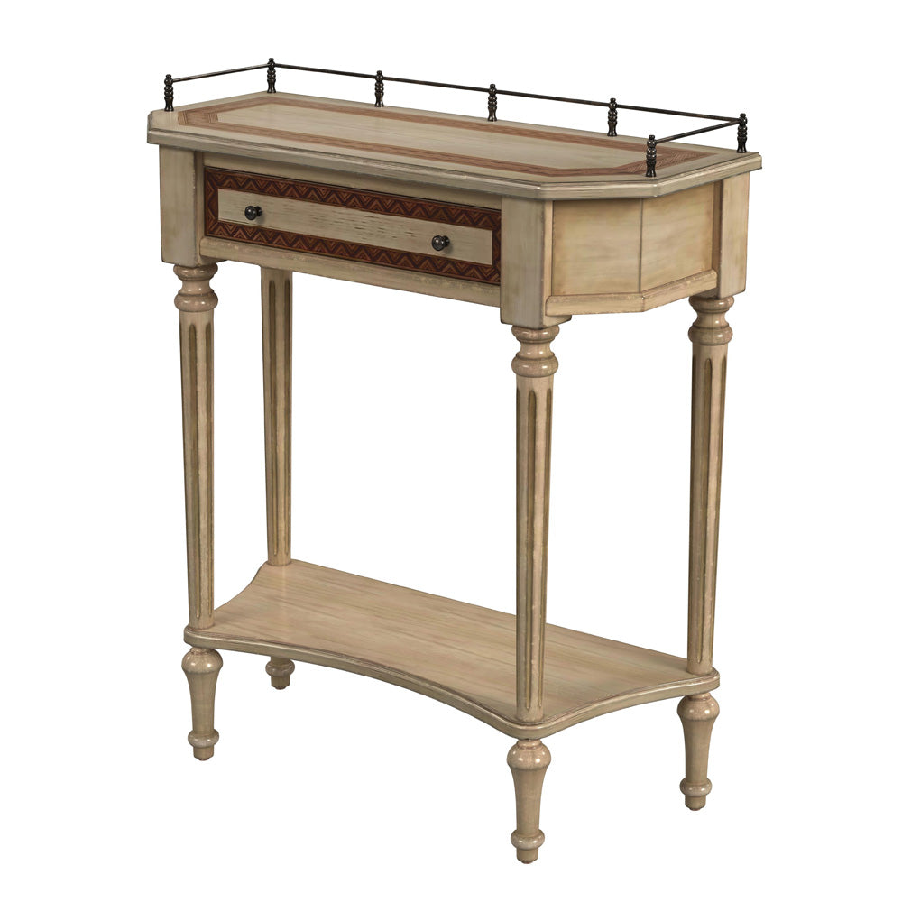 Butler Specialty Company - Charleston 30 in. W Rectangular Wood 1 Drawer Wood Console Table, Beige - 883424
