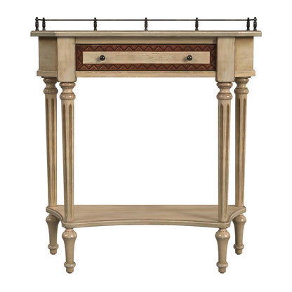 Butler Specialty Company - Charleston 30 in. W Rectangular Wood 1 Drawer Wood Console Table, Beige - 883424
