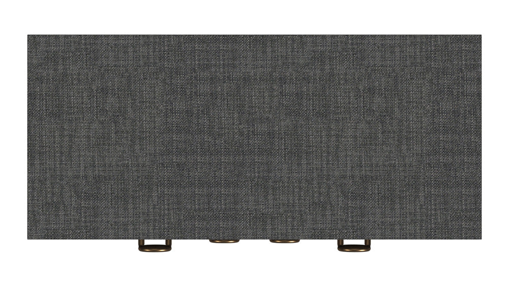 Butler Specialty Company - Chatham 31 in. W Square Raffia 2 Drawer Accent Storage Cabinet, Charcoal - 9151420
