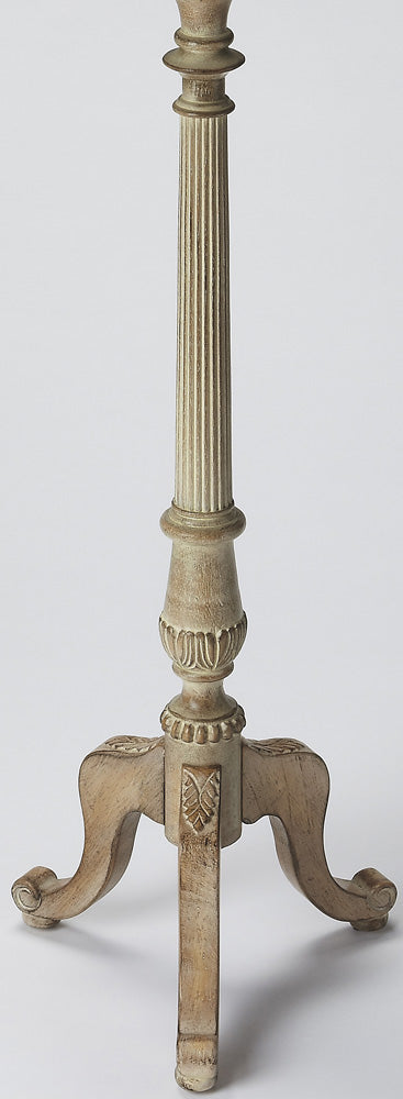 Butler Specialty Company - Chatsworth 36.5 in. H x 13.75 in. W Round Wood Pedestal Plant Stand, Gray - 1931247