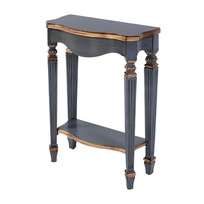 Butler Specialty Company - Cheshire 22 in. W Rectangular Wood Ballerina Console Table w Open Shelf, Pastel Blue - 3020483 View 1