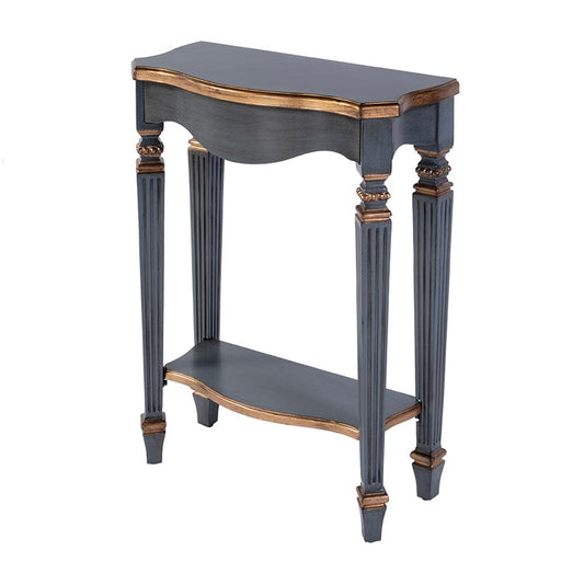 Butler Specialty Company - Cheshire 22 in. W Rectangular Wood Ballerina Console Table w Open Shelf, Pastel Blue - 3020483 View 1