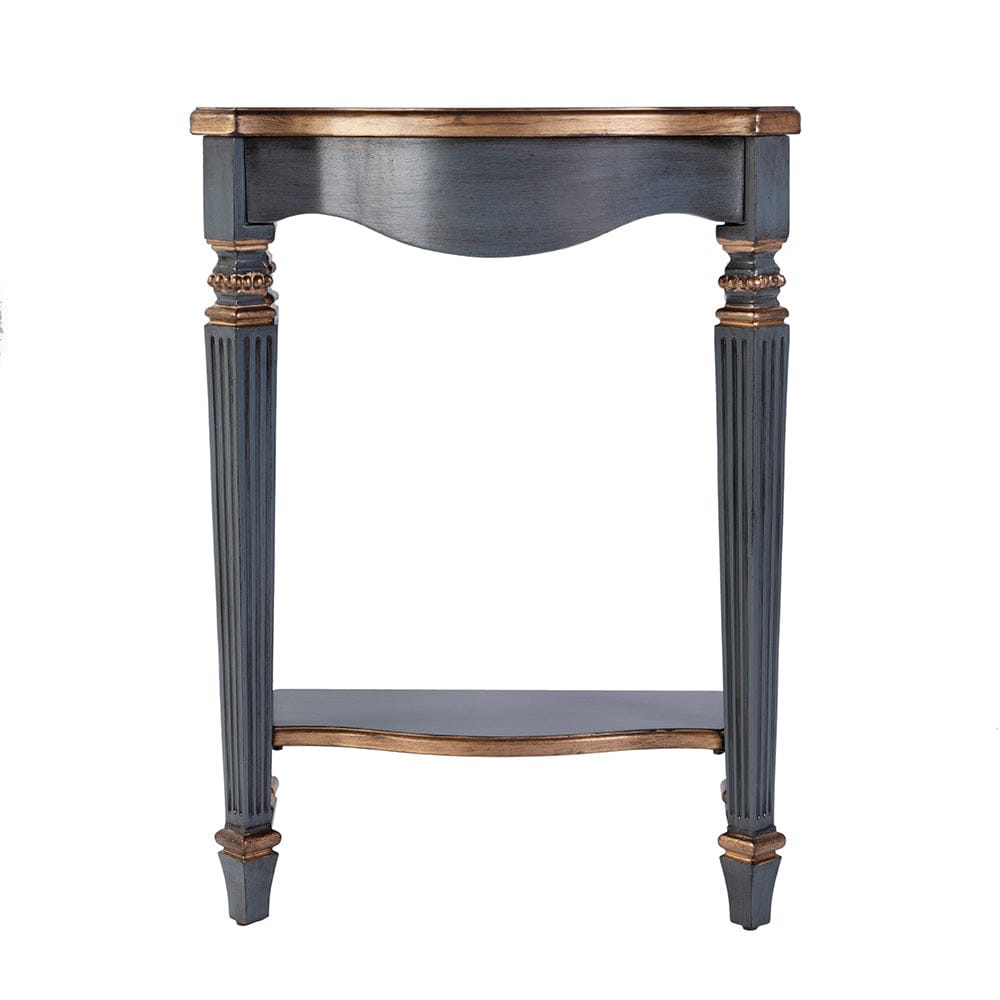 Butler Specialty Company - Cheshire 22 in. W Rectangular Wood Ballerina Console Table w Open Shelf, Pastel Blue - 3020483 View 2