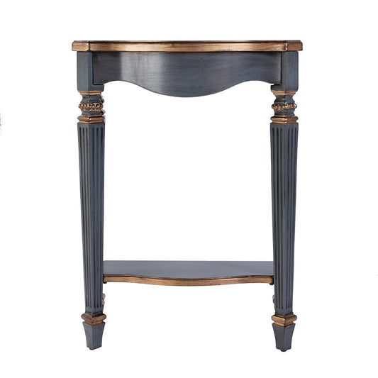 Butler Specialty Company - Cheshire 22 in. W Rectangular Wood Ballerina Console Table w Open Shelf, Pastel Blue - 3020483 View 2