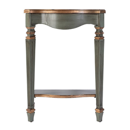 Butler Specialty Company - Cheshire 22 in. W Rectangular Wood Ballerina Console Table w Open Shelf, Pastel Green - 3020482 View 2