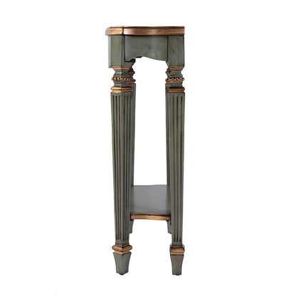 Butler Specialty Company - Cheshire 22 in. W Rectangular Wood Ballerina Console Table w Open Shelf, Pastel Green - 3020482 View 3